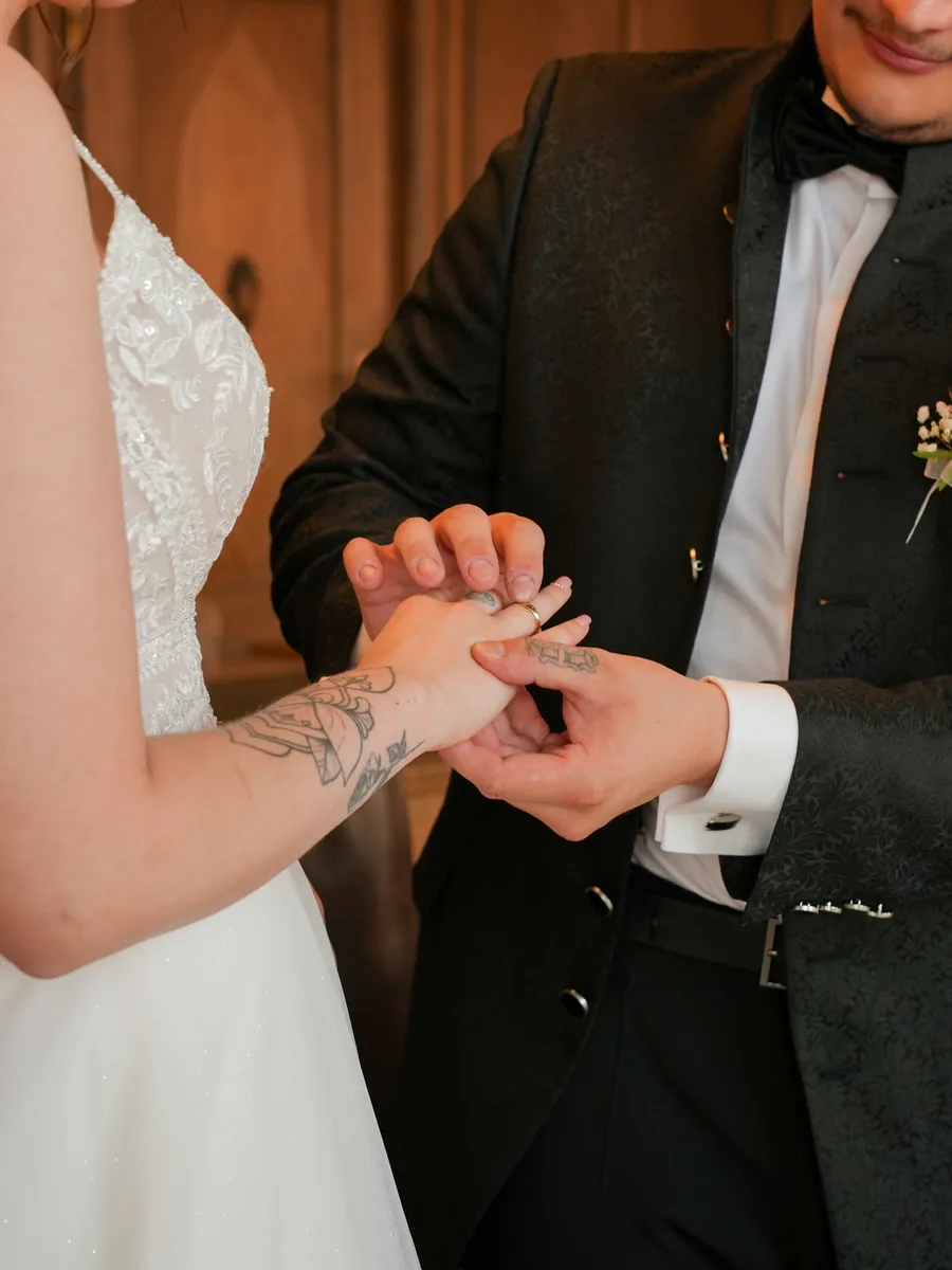 Ringtausch – Hochzeit Franky und Angelika