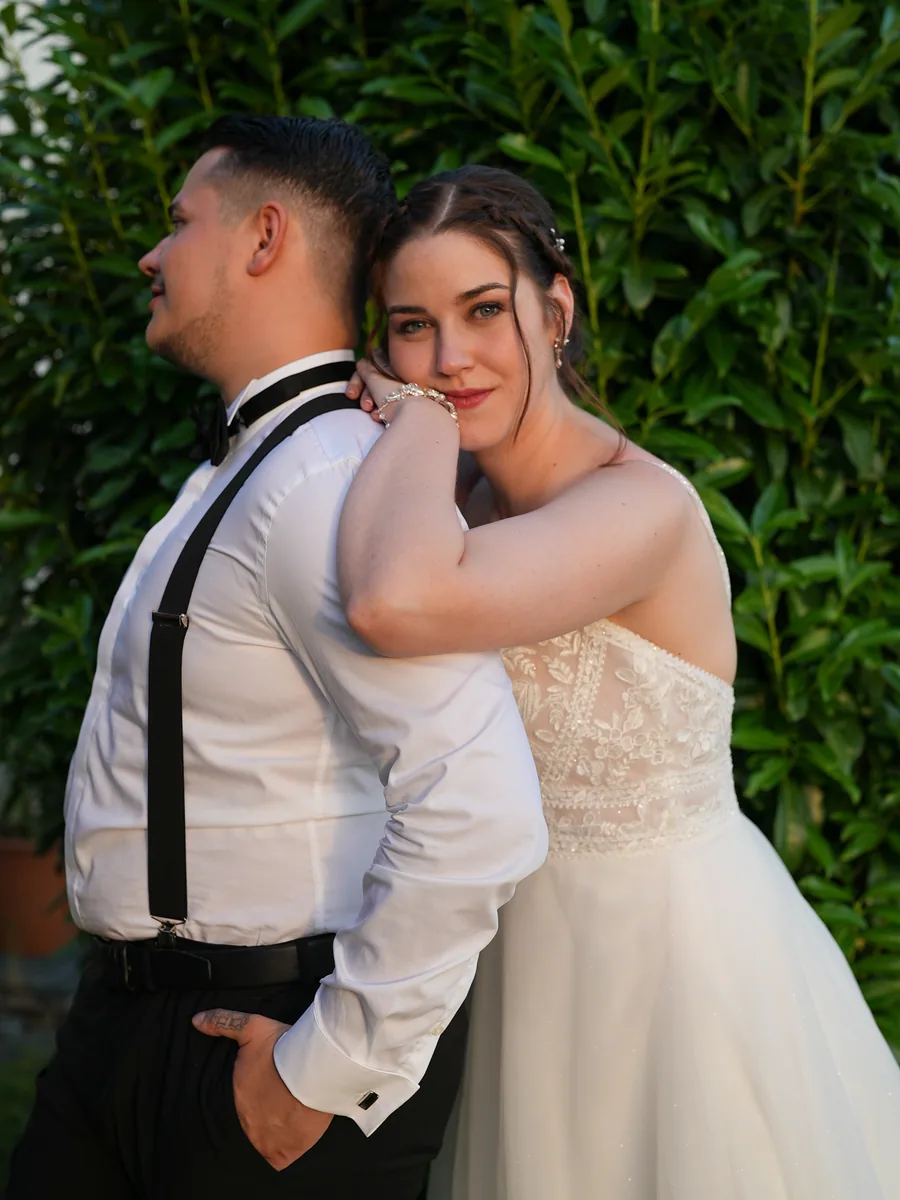 Paarporträt am Abend – Hochzeit Franky und Angelika