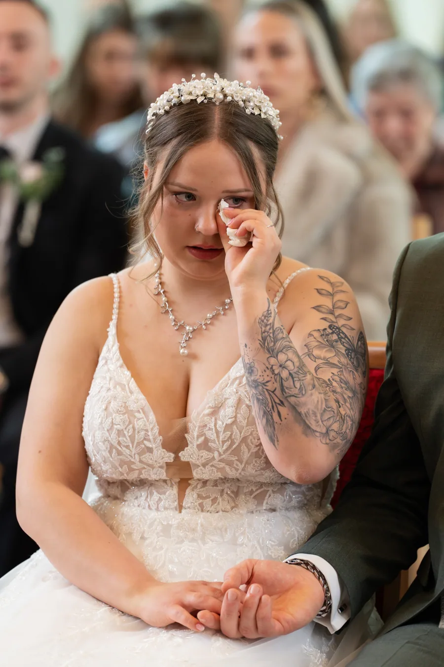 Freudentränen bei der Trauung – Hochzeit Jasmin und Kevin
