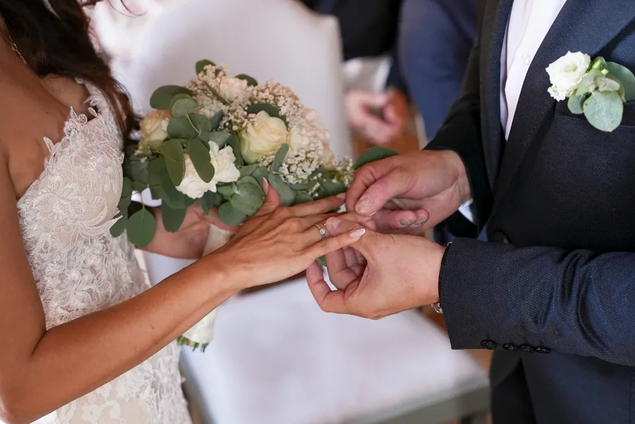 Ringtausch von Max und Maria – Hochzeit Max und Maria